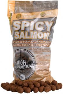 Starbaits - Spicy Salmon Boilie potápivé množství: 1 kg, Velikost: 20 mm