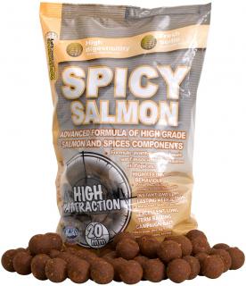 Starbaits - Spicy Salmon Boilie potápivé množství: 1 kg, Velikost: 24 mm