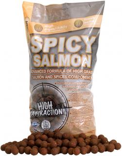 Starbaits - Spicy Salmon Boilie potápivé množství: 2,5 kg, Velikost: 14 mm