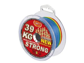 WFT -  Šňůra KG STRONG Multicolor 300 m nosnost: 32 kg, síla: 0,22 mm