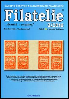 Časopis  Filatelie 3 / 2018 (Březen 2018)