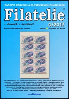 Časopis  Filatelie 4 / 2017  (Duben 2017)