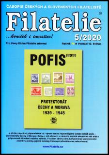 Časopis  Filatelie 5 / 2020 (Květen 2020)