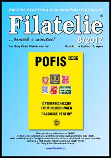 Časopis  Filatelie 8 / 2017  (Srpen 2017)