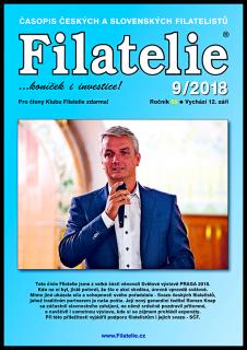 Časopis  Filatelie 9 / 2018 (Září 2018)
