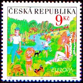 EUROPA 2004 - prázdniny  (TV 396 - ZP 4) (ČESKÁ REPUBLIKA)