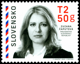 Prezidentka SR Zuzana Čaputová (SLOVENSKO)