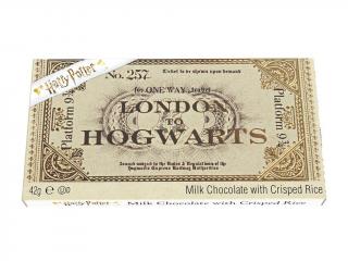 Čokoládová jízdenka 9 a 3/4 42 g, Harry Potter