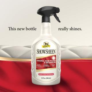Absorbine - ShowSheen Lesk a rozčesávač (Lesk a rozčesávač na srst, hřívu i ocas 946 ml)