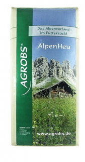 AGROBS - Alpenheu - Alpské seno (Seno bez plísní a prachu, vhodné pro citlivé, alergické a dušné koně )