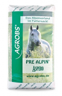 AGROBS - Pre Alpin Aspero - Řezanka (Bez melasy, vhodná pro citlivé, alergické a dušné koně)