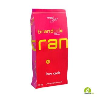 BRANDON XL - Krmivo pro koně bez obilovin a melasy 25 kg (Nízkoglykemické krmivo pro koně)