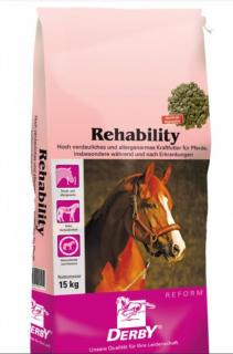 Derby - Rehability 15 kg (extrudované krmivo pro koně)