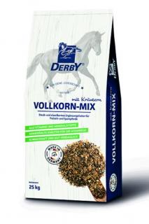 Derby - Vollkorn Mix mit Kräutern 25 kg (bylinné müsli pro koně)