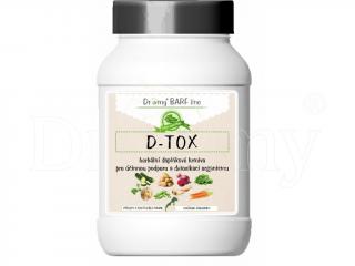 Dromy - D-TOX 300 g + 20% ZDARMA (Herbální doplňkové krmivo pro účinnou detoxikaci organismu.)