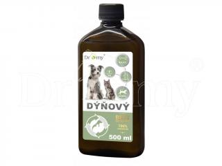 Dromy - Dýňový olej 500 ml (Dýňový olej za studena lisovaný, získávaný z jader Tykve - Dýně obecné)