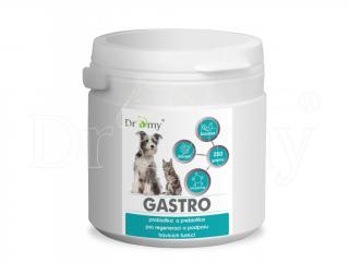 Dromy - Gastro 250 g (Bylinný krmný doplněk s obsahem probiotických kultur, huminových látek a prebiotik.)