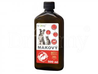 Dromy - Makový olej 500 ml (Jednodruhový olej lisovaný za studena ze semen Máku setého.)