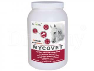 Dromy - Myco-VET 1500 g (Myco-Vet je doplňkové krmivo určené k eliminaci mykotoxinů, jedů produkovaných plísněmi, vyskytující se v krmivech.)