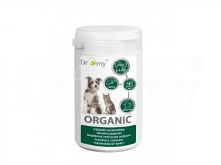 Dromy - Organic 400 g + 10 % ZDARMA (Zelené potraviny Chlorella pyrenoidosa Spirulina platensis pro všechny kategorie koní, psů a koček.)