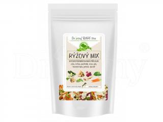 Dromy - Rýžový mix se zeleninou 1 kg (Hydrotermizovaná příloha pro psy a kočky krmené syrovou stravou B.A.R.F., i vařenou stravou.)