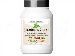 Dromy - Semínkový mix 600 g (Semínkový mix směs semen bez slupek a olejnatých plodů pro B.A.R.F., vařenou i granulovanou stravu.)