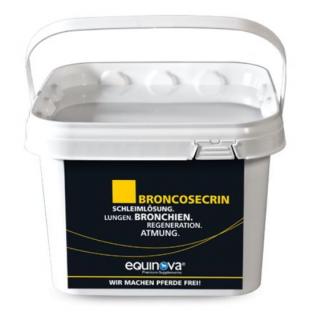 Equinova - Broncosecrin - prášek 1,4 kg (pro uvolnění hlenu a volné dýchání u koní)