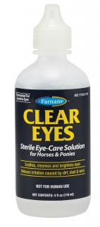 Farnam - Clear Eyes gtt 118ml (Hygienické hojivé kapky do očí pro koně a poníky)