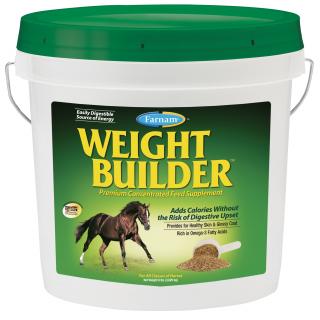 Farnam - WEIGHT BUILDER™ 10,2 kg (Krmný doplněk na zvýšení hmotnosti u špatně krmitelných koní.)