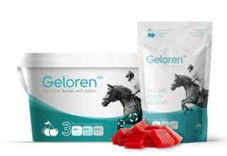Geloren - HA višňový horse gelové tablety 1350g (3sáčky á 450g, 90tbl)