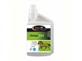 Horse Master - Omega 3-6-9 sol 1l (Garantuje zvýšení váhy, kondice a vzhledu srsti za pouhých 30 dnů!)