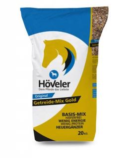 Höveler - Getreide Mix Gold 20 kg  (základní směs müsli a granulí bez ovsa)