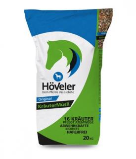 Höveler - Kräuter Müsli 20 kg (bylinná směs pro podporu dýchání)
