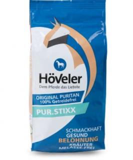 Höveler - PUR.stixx 1 kg (pamlsky pro koně bez obilnin, melasy a umělých přísad)