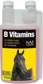 NAF - B vitamins pro soustředěnost a vitalitu koní (láhev s dávkovačem 1000 ml)
