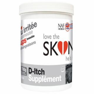 NAF - D-Itch Supplement, balení 780g (účinný krmný doplněk proti podrážděné pokožce nejen pro muchaře )