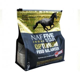 NAF - Five star optimum balancer, komplexní krmný doplněk pro koně (sáček 3,7kg)