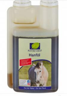 Nature's Best - Hanföl 1 litr (konopný olej pro koně)