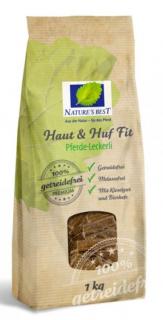 Nature's Best - Haut  Huf Fit 1 kg (pamlsky pro koně k podpoře zdravých kopyt a srsti)