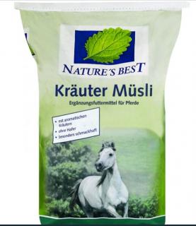 Nature's Best - Kräuter müsli 20 kg (bylinkové müsli pro koně)
