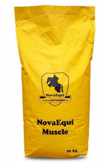 NOVAEQUI - Muscle (Bez ovsa a ječmene, vhodné pro nárůst hmotnosti a svalové hmoty)