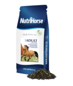 Nutri Horse - Adult Grain Free 15 kg (moderní zdravé müsli s nízkým obsahem škrobu a cukrů)