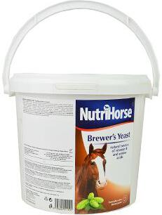Nutri Horse - BreweYest 2 kg (kvasnice) (Pro koně v zátěži, v rekonvalescenci, v období připouštění, mladé a staré)
