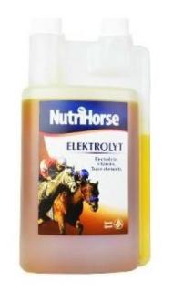 Nutri Horse - Elektrolyt 1000 ml (Tekutý doplněk pro kompenzaci ztráty elektrolytu v případech silného pocení)