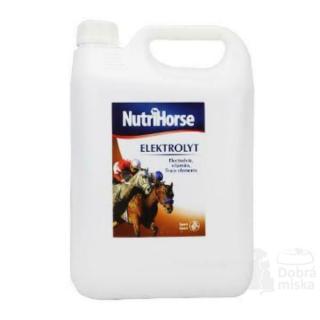 Nutri Horse - Elektrolyt 5000 ml (Tekutý doplněk pro kompenzaci ztráty elektrolytu v případech silného pocení)