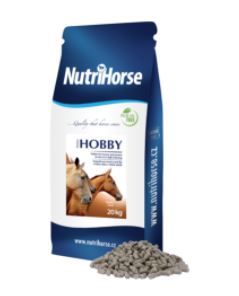 Nutri Horse - Hobby 20kg  (základní nízko energetické granule pro skvělou kondici)
