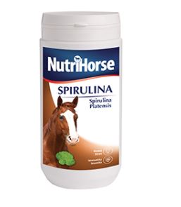 Nutri Horse - Spirulina 500g (Pro koně v zátěži, koně trpící kožními problémy, dýchacími problémy, různými záněty, lamin)