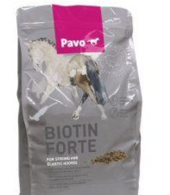 Pavo - Biotin Forte 3kg (pro silná a pružná kopyta)