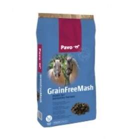 Pavo - GrainFreeMash 15 Kg (Mash s vysokým obsahem vlákniny pro citlivé koně)