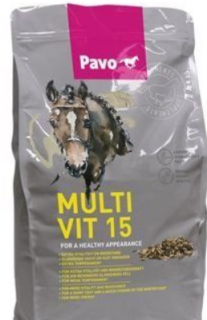 Pavo - MultiVit 15 - 3 kg (pro zdravý vzhled)